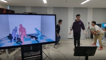 Real-time Sparse-view Multi-person Total Motion Capture